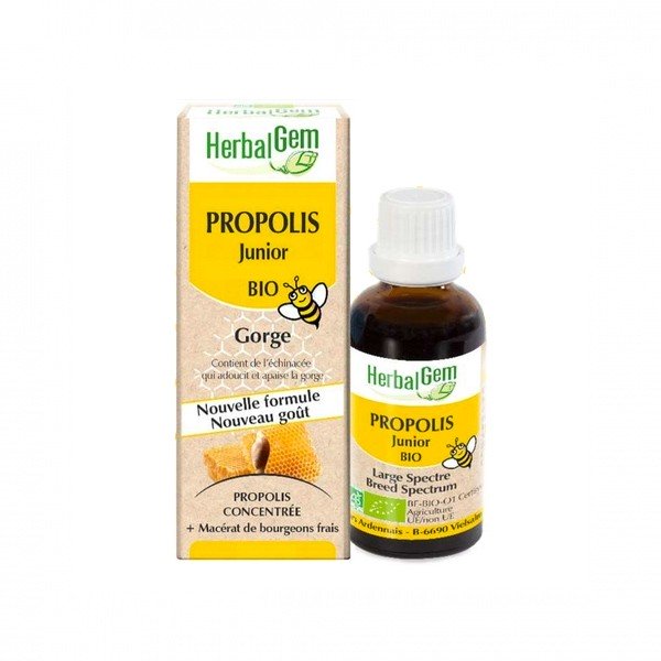Herbalgem Propolis Junior Goutte Bio 15ml