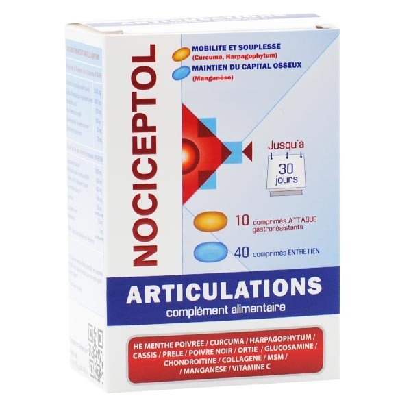 Polidis Nociceptol Articulations 50 comprimés