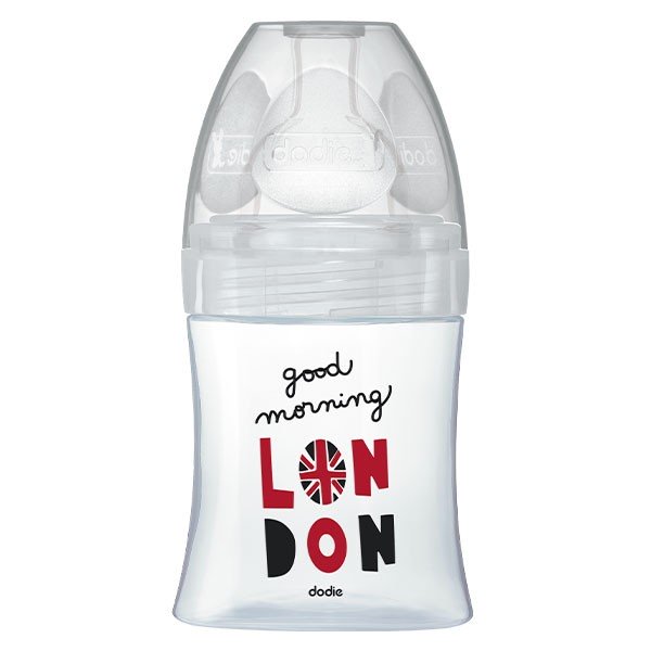 Dodie Sensation+ Biberon verre anti-colique 150ml London