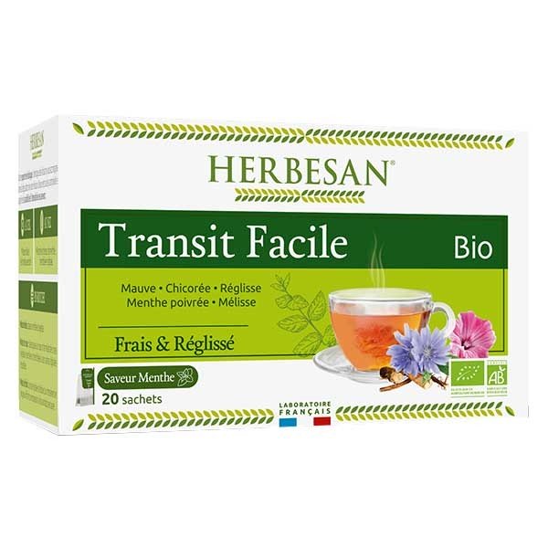 Tisane BIO Transit et digestion , concentré végétal stimulant