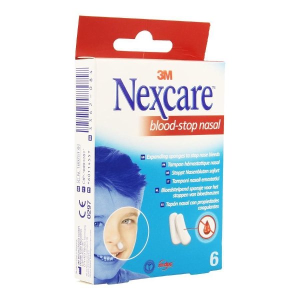 blood-stop nasal Nexcare
